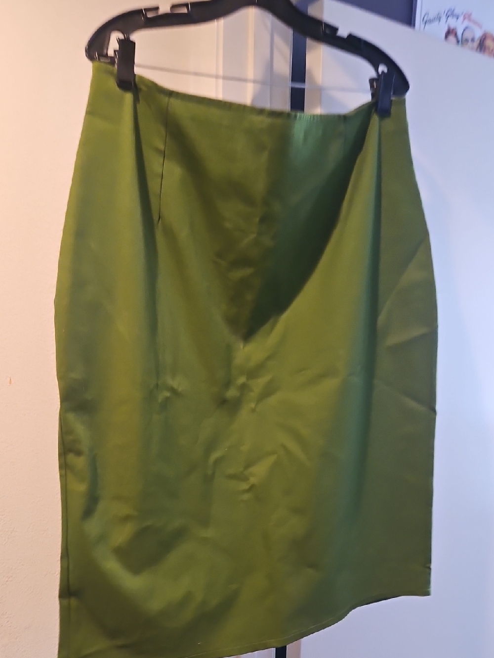 Green Mode Merr 3XL Pencil Skirt